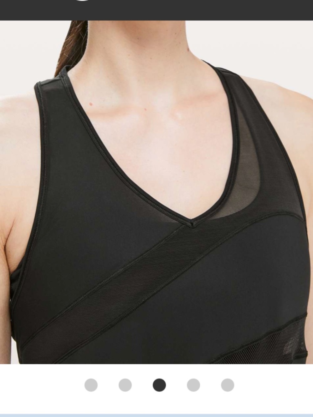 Lululemon Mesh In Motion Racerback Black Size Small - Picture 3 of 8